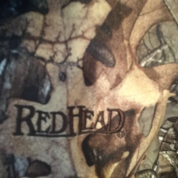 Red head water proof camouflage jacket  fall jacket  great for back to school - Picture 4 of 10
